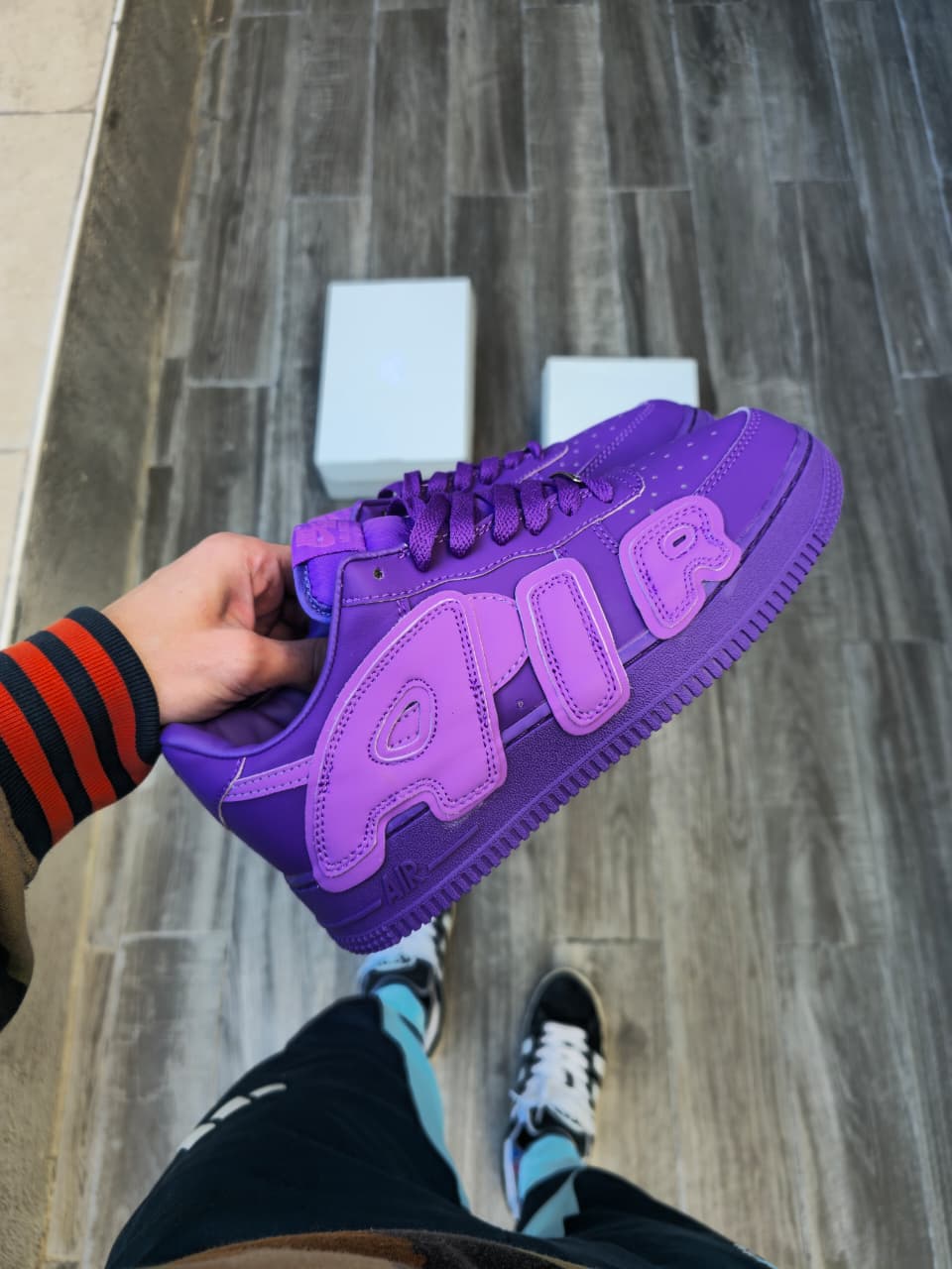 Nike Air Force 1 x Flea Market Purple