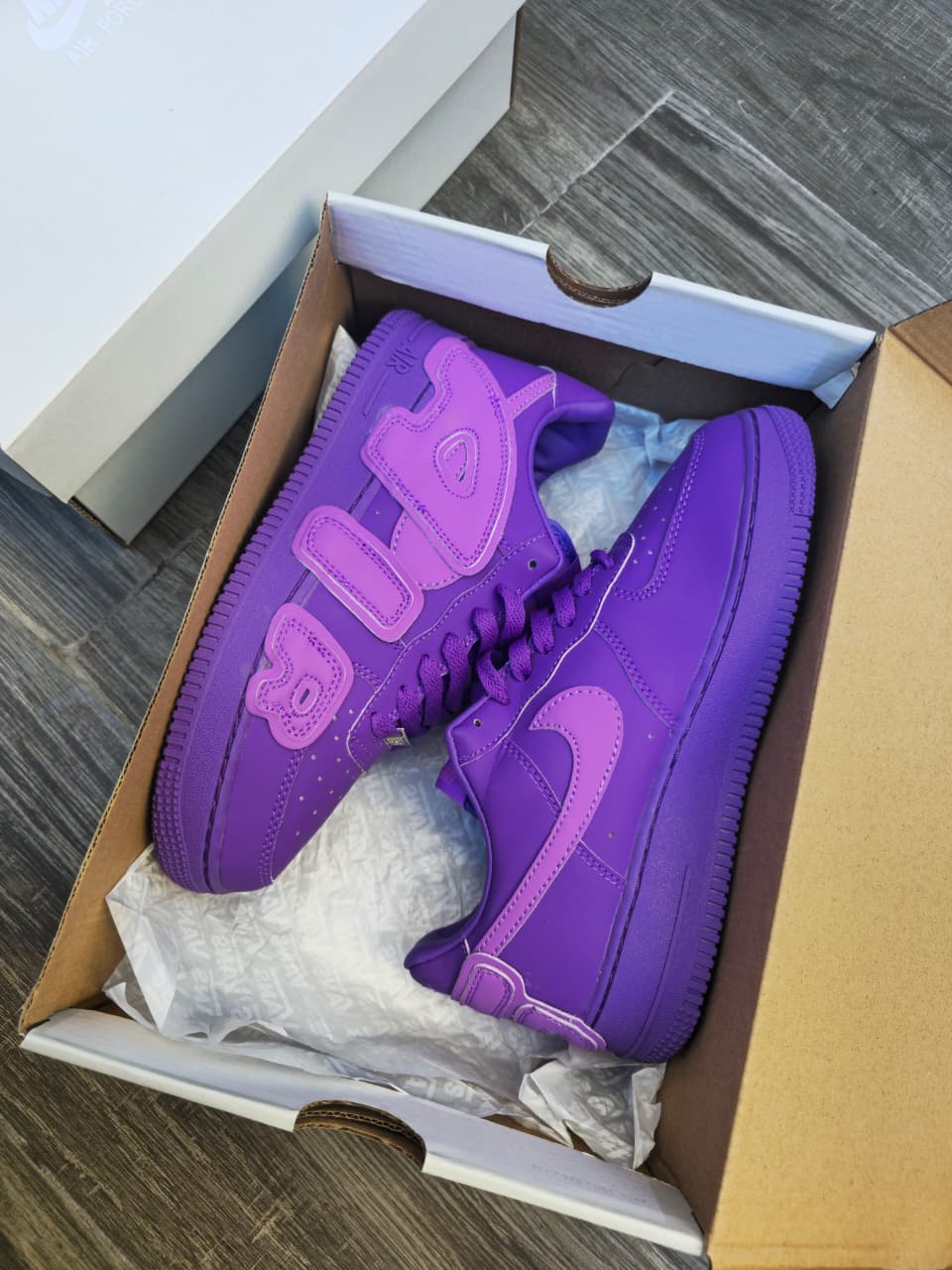 Nike Air Force 1 x Flea Market Purple, foto 4